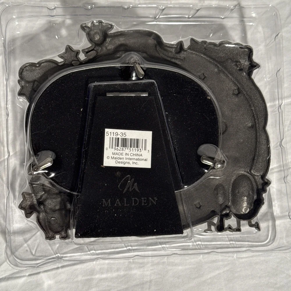 Malden Pewter Nursery Rhyme Silver Toned Picture Frame New in Box Great Gift